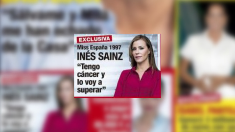 Inés Sainz revela que padece cáncer de mama
Inés Sainz revela que padece cáncer de mama