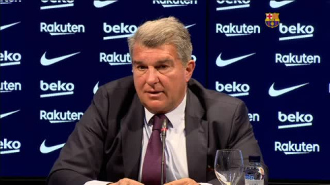 Laporta culpa a los aficionados del Barça: "Hubo una mala praxis" Laporta culpa a los aficionados del Barça: "Hubo una mala praxis"