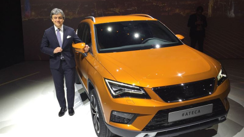 Seat Ateca, el primer SUV de la empresa automovísltica. EUROPA PRESS Seat Ateca, el primer SUV de la empresa automovísltica. EUROPA PRESS