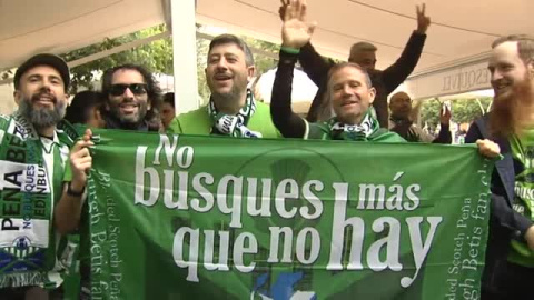 Sevilla huele a pólvora: Ambientazo por la final de la Copa del Rey Sevilla huele a pólvora: Ambientazo por la final de la Copa del Rey
