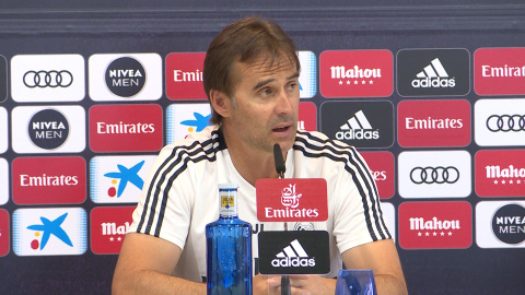 Lopetegui: "No vivimos de la crítica sino de nuestros análisis"
Lopetegui: "No vivimos de la crítica sino de nuestros análisis"