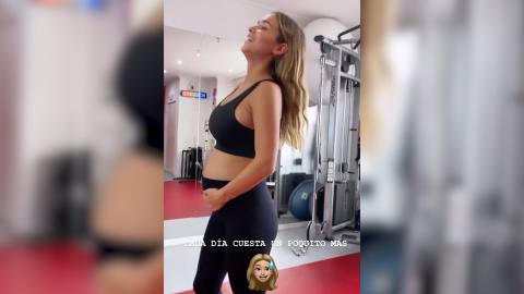 María Pombo presume de su abultada tripa de embarazada María Pombo presume de su abultada tripa de embarazada