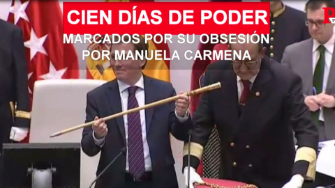 Los 100 días de Almeida y su obsesión con Manuela Carmena Los 100 días de Almeida y su obsesión con Manuela Carmena