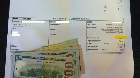 Pagos de 500 dólares a través de Western Union. Pagos de 500 dólares a través de Western Union.