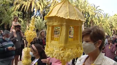 Elche recupera su Domingo de Ramos tras dos años de pandemia Elche recupera su Domingo de Ramos tras dos años de pandemia