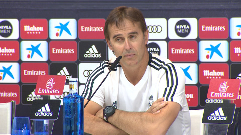 Lopetegui dice que sus jugadores están "centrados" para los próximos partidos Lopetegui dice que sus jugadores están "centrados" para los próximos partidos