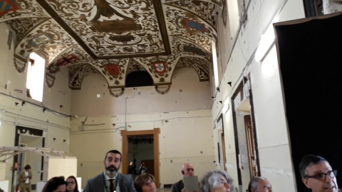 El Prado inicia las obras en el Salón de Reinos El Prado inicia las obras en el Salón de Reinos