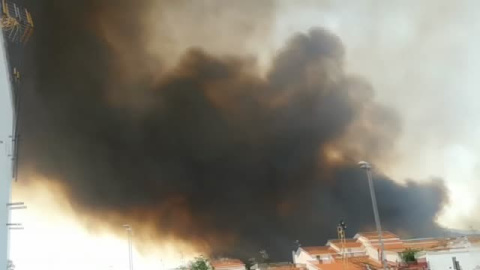 Estabilizado el incendio de Nerva Estabilizado el incendio de Nerva