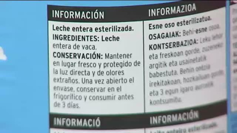 Los lácteos tendrán que indicar su país de origen en la etiqueta Los lácteos tendrán que indicar su país de origen en la etiqueta