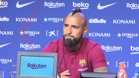 Arturo Vidal: "Hoy llego a lo más alto del mundo"
Arturo Vidal: "Hoy llego a lo más alto del mundo"
