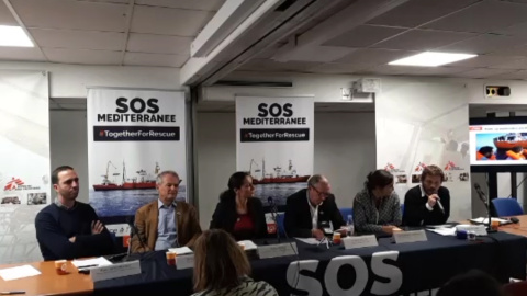 Aquarius pide a Francia desembarcar los 58 migrantes a bordo Aquarius pide a Francia desembarcar los 58 migrantes a bordo