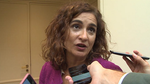 Montero respalda las explicaciones de Delgado sobre los audios Montero respalda las explicaciones de Delgado sobre los audios