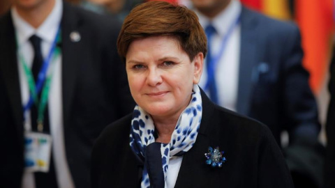 La primera ministra polaca, Beata Szydlo. EFE/OLIVIER HOSLET La primera ministra polaca, Beata Szydlo. EFE/OLIVIER HOSLET