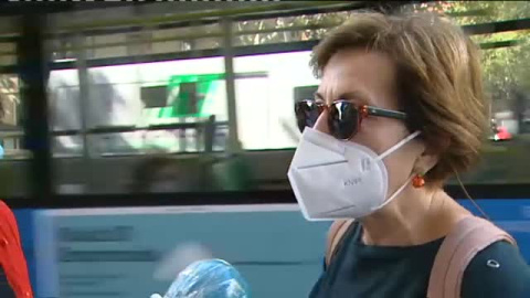 Primer día laborable en Madrid tras decretarse el estado de alarma Primer día laborable en Madrid tras decretarse el estado de alarma