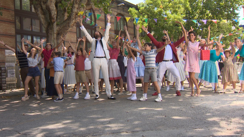 Diversión durante el rodaje de 'Los Rodríguez y el Más Allá' Diversión durante el rodaje de 'Los Rodríguez y el Más Allá'