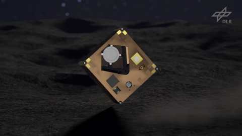 El robot franco-alemán MASCOT llega con éxito al asteroide Ryugu El robot franco-alemán MASCOT llega con éxito al asteroide Ryugu