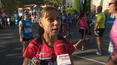 Azucena Díaz, vencedora de 'Madrid corre por Madrid' Azucena Díaz, vencedora de 'Madrid corre por Madrid'