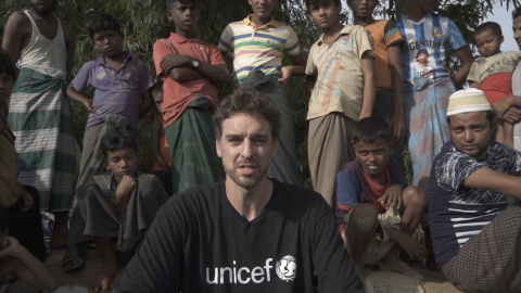 Pau Gasol muestra su faceta más solidaria Pau Gasol muestra su faceta más solidaria