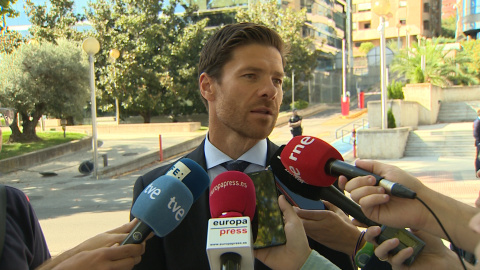 Xabi Alonso defiende su "inocencia" a la salida del juicio Xabi Alonso defiende su "inocencia" a la salida del juicio
