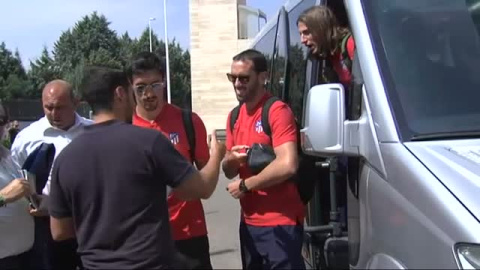 El Atlético de Madrid, en la recta final de su pretemporada El Atlético de Madrid, en la recta final de su pretemporada