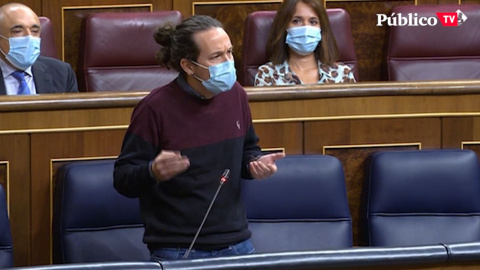 Pablo Iglesias recupera la lista de escándalos de VOX Pablo Iglesias recupera la lista de escándalos de VOX