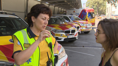 Isabel Casado, subdirectora del Samur-Protección Civil Isabel Casado, subdirectora del Samur-Protección Civil