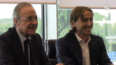 Luka Modric seguirá haciendo historia en el Real Madrid Luka Modric seguirá haciendo historia en el Real Madrid