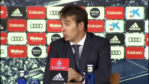 Lopetegui: "La Liga es la que marca como está cada equipo" Lopetegui: "La Liga es la que marca como está cada equipo"