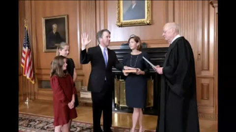 Kavanaugh jura su cargo como juez de la Corte Suprema de EEUU Kavanaugh jura su cargo como juez de la Corte Suprema de EEUU