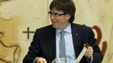 El presidente de la Generalitat, Carles Puigdemont.- EFE/Marta Pérez El presidente de la Generalitat, Carles Puigdemont.- EFE/Marta Pérez