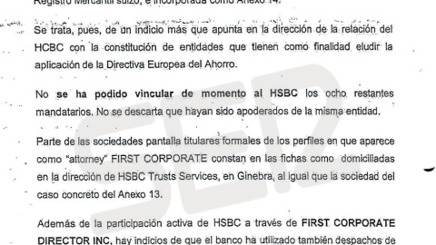 Informe de Hacienda al juez del caso 'Gürtel' sobre las actividades del despacho panameño.- CADENA SER