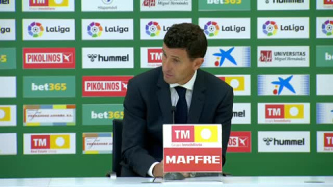 Javi Gracia: "No hemos sido capaces de hacer goles" Javi Gracia: "No hemos sido capaces de hacer goles"