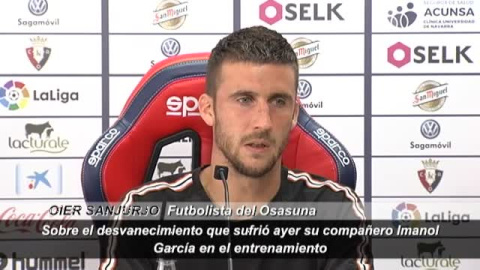 Vuelta a la normalidad en el entrenamiento de Osasuna tras el desmayo de Imanol Vuelta a la normalidad en el entrenamiento de Osasuna tras el desmayo de Imanol