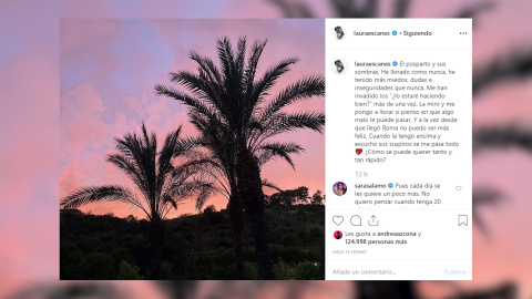 Laura Escanes comparte sus miedos de los días de posparto Laura Escanes comparte sus miedos de los días de posparto