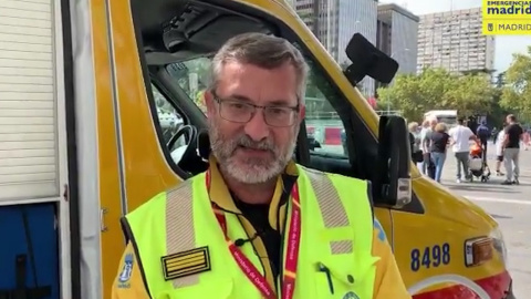 SAMUR atiende a 52 personas durante el desfile del 12-O SAMUR atiende a 52 personas durante el desfile del 12-O