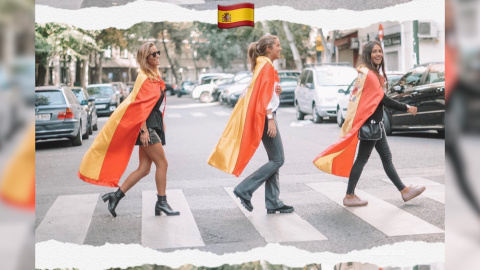 Ana Obregón y las Influencers muestran su orgullo español Ana Obregón y las Influencers muestran su orgullo español