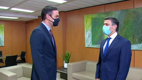 Sánchez se reúne con Leopoldo López Sánchez se reúne con Leopoldo López
