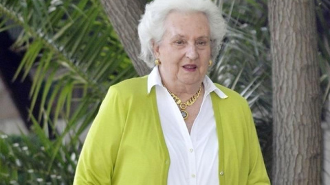 La infanta Pilar de Borbón. E.P. La infanta Pilar de Borbón. E.P.