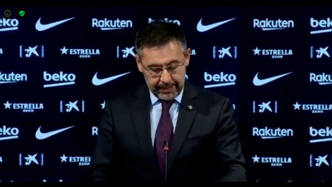 Así ha sido la dimisión de Bartomeu y su Junta Directiva Así ha sido la dimisión de Bartomeu y su Junta Directiva