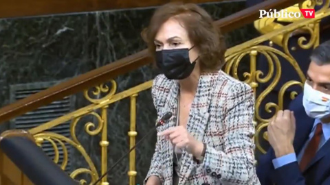 Carmen Calvo responde a las acusaciones de censura Carmen Calvo responde a las acusaciones de censura
