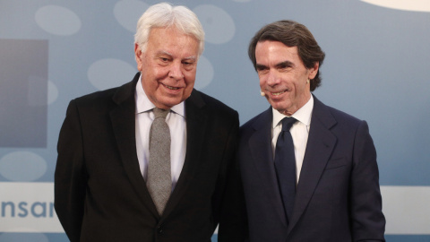 José Mª Aznar y Felipe González se revuelven contra el estado de alarma José Mª Aznar y Felipe González se revuelven contra el estado de alarma