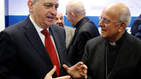 Fernández Díaz y Ricardo Blázquez, hace unos días. EFE/Mariscal