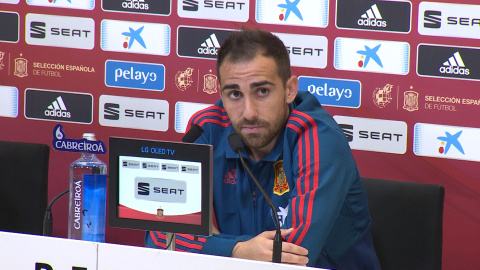Alcácer señala que estar en la Selección es "motivo de orgullo" Alcácer señala que estar en la Selección es "motivo de orgullo"