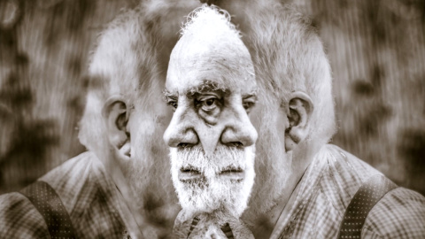 Exposición con gente "cazada" en la calle en Logroño Exposición con gente "cazada" en la calle en Logroño