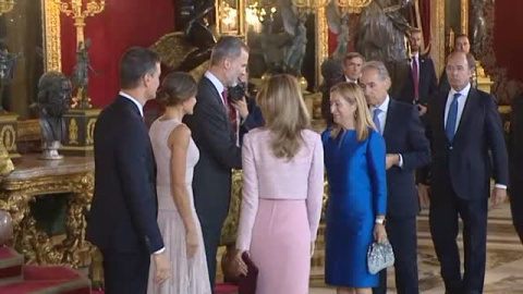 Primer 12 de Octubre para Pedro Sánchez como presidente Primer 12 de Octubre para Pedro Sánchez como presidente