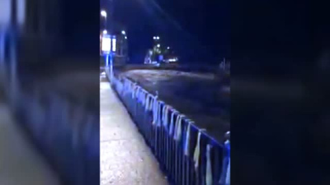 La tormenta tropical "Leslie" desborda ríos a su paso por Girona La tormenta tropical "Leslie" desborda ríos a su paso por Girona