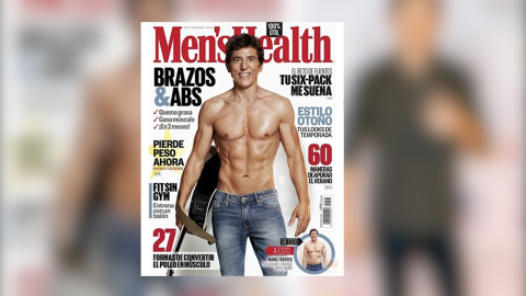 Con este 'six-pack' afronta Manel Fuentes su 'vuelta al cole' Con este 'six-pack' afronta Manel Fuentes su 'vuelta al cole'