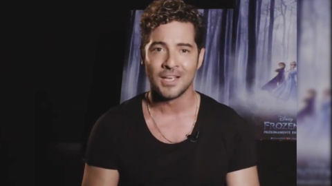 David Bisbal pone la voz a 'Frozen 2' David Bisbal pone la voz a 'Frozen 2'