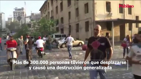Dos años de la explosión de Beirut: las heridas siguen abiertas Dos años de la explosión de Beirut: las heridas siguen abiertas