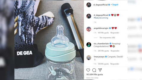 Edurne y David de Gea esperan su primer hijo Edurne y David de Gea esperan su primer hijo